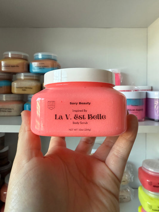 Perfume Inspired Body Sugar Scrub