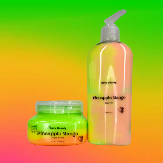 Pineapple Mango Body Milk & Sugar Scrub Body Bundle